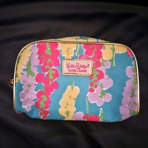 ESTEE LAUDER Makeup Cosmetics Bag Pouch Case, Lilly Pulitzer Edition, Brand NEW!